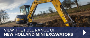 View the full range of New Holland mini excavators here