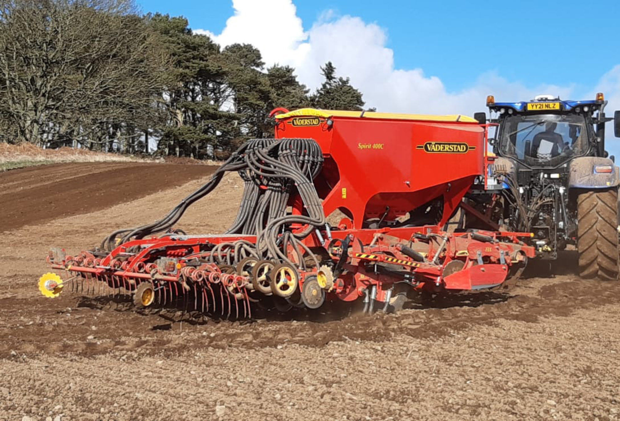 <p>Sow your seeds with the Vaderstad Spirit! </p>
<p><br /></p>