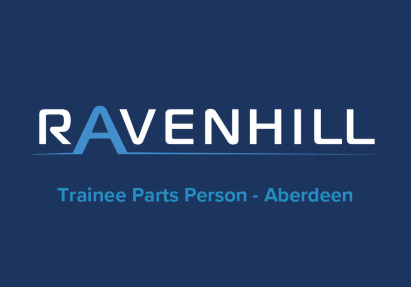 Trainee Parts Person - Aberdeen