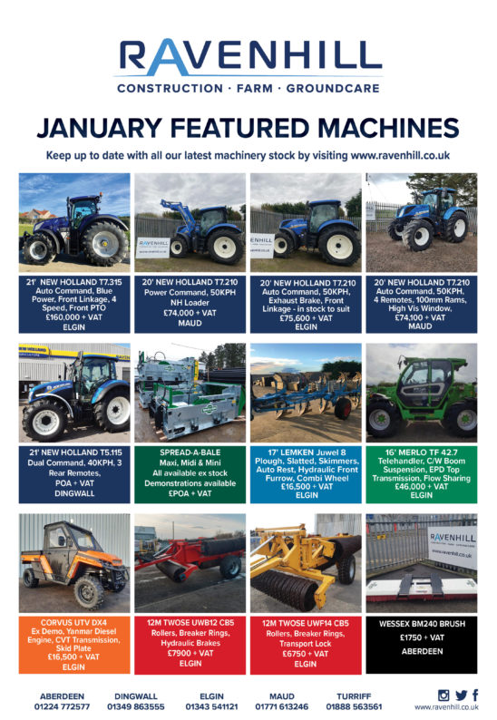 January Featured Machines