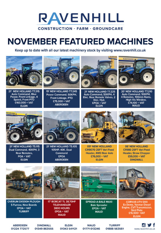 November Featured Machines