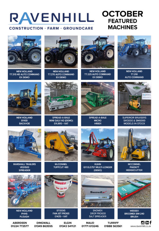 October Featured Machines
