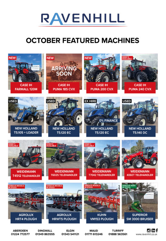 October Featured Machines
