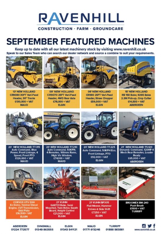 September Featured Machines