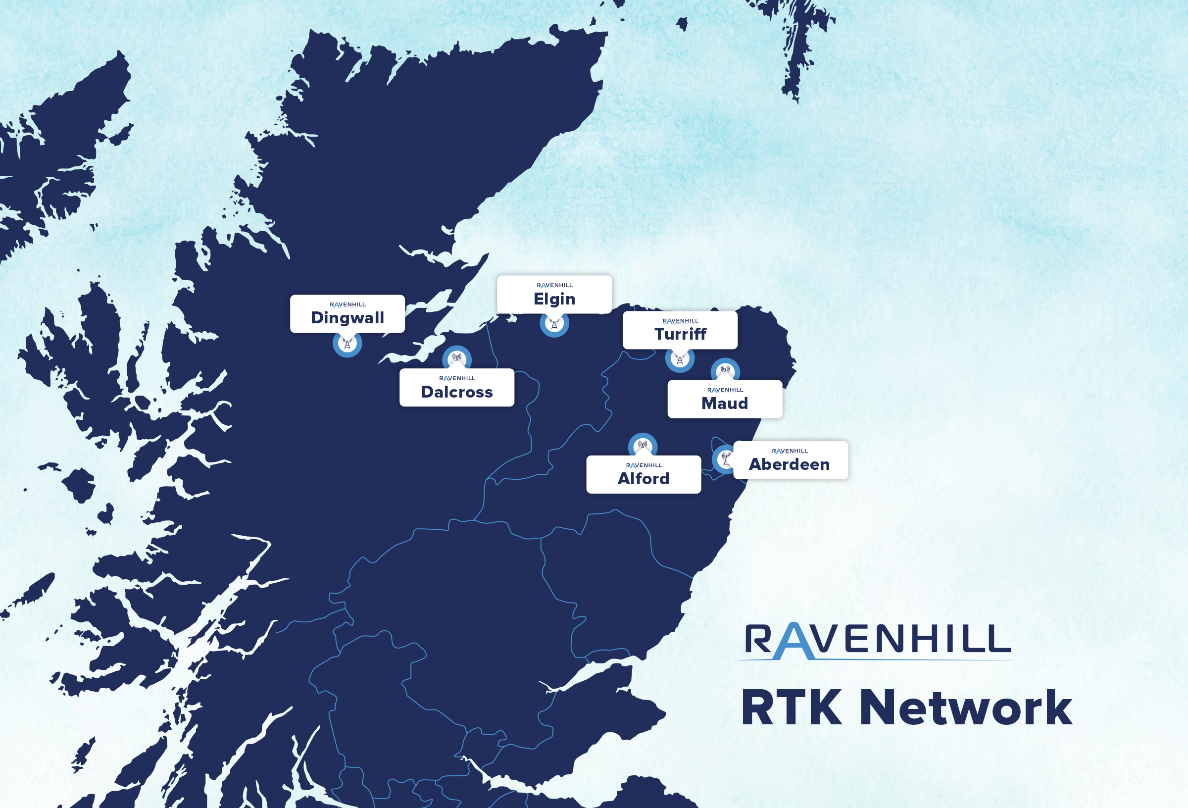 Rtk network map