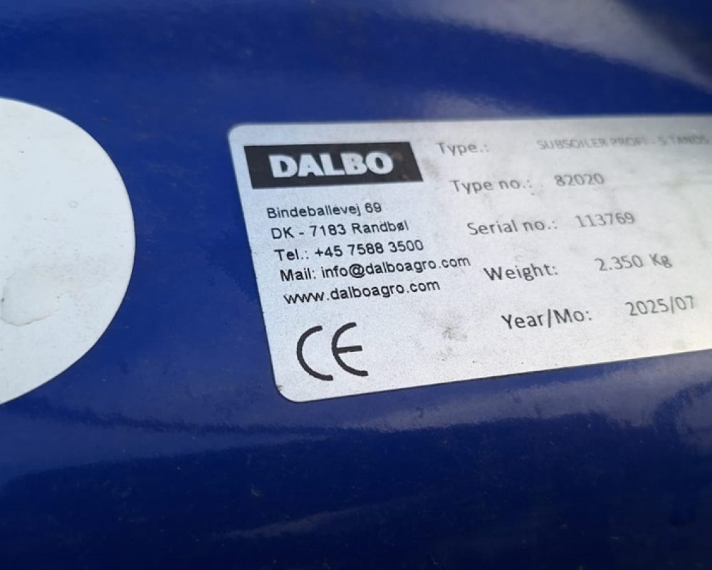 DAL-BO SUBSOILER DAL-BO