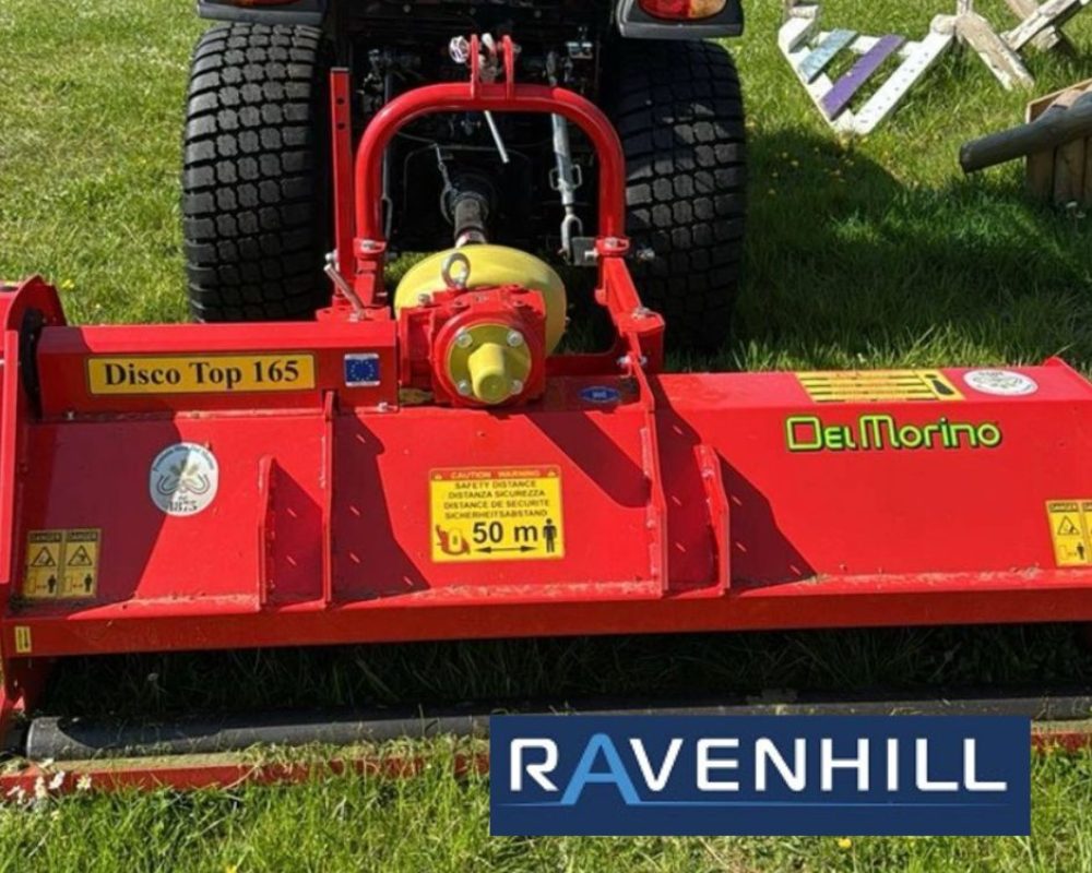 GROUNDCARE 1.58M FLAIL DEMO DELMORINO MOWER