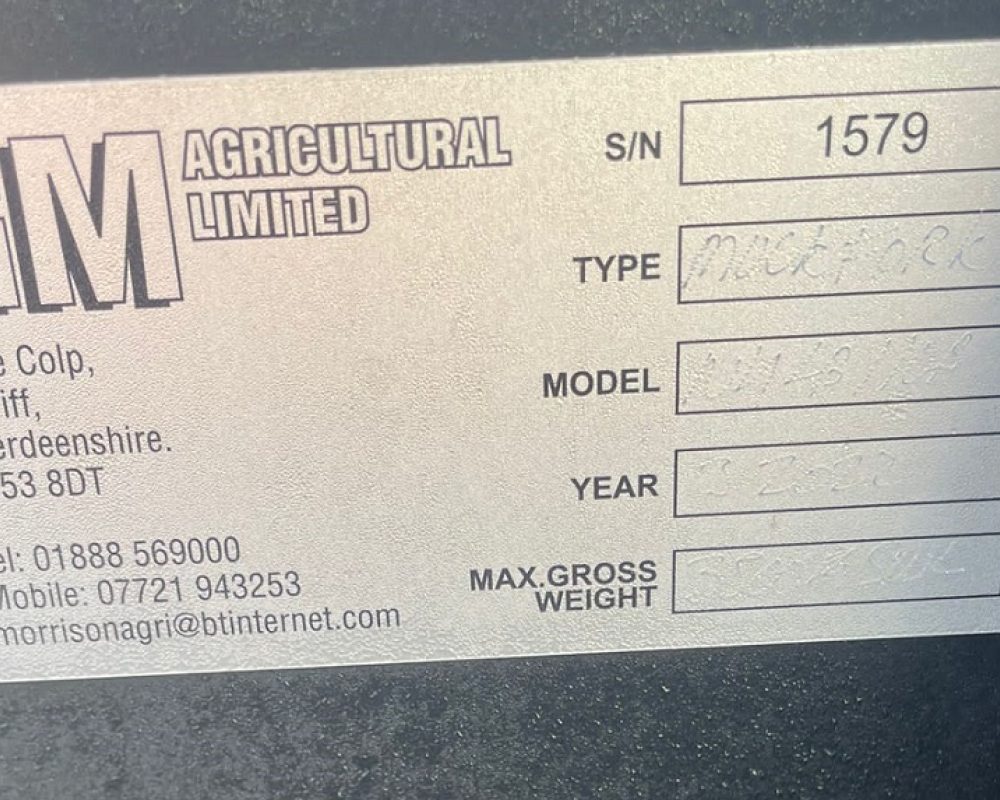 MISCELLANEOUS 8FT GM MUCKFORK  DEMO