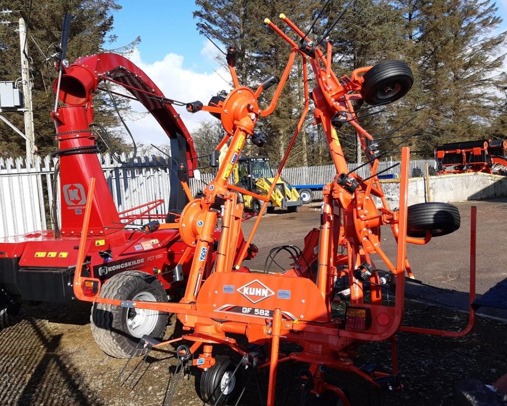 KUHN GF582 KUHN TEDDER