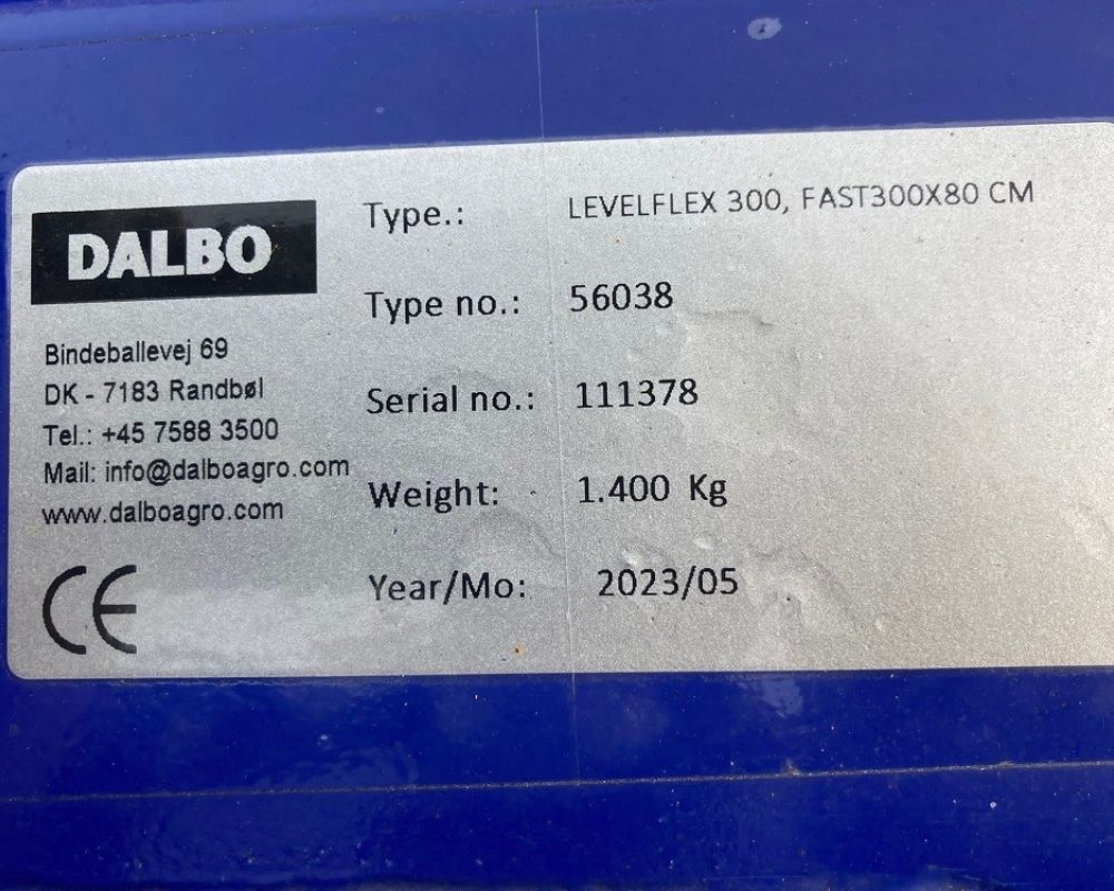 DAL-BO LEVELFLEX 300 DALBO FRONT PRESS