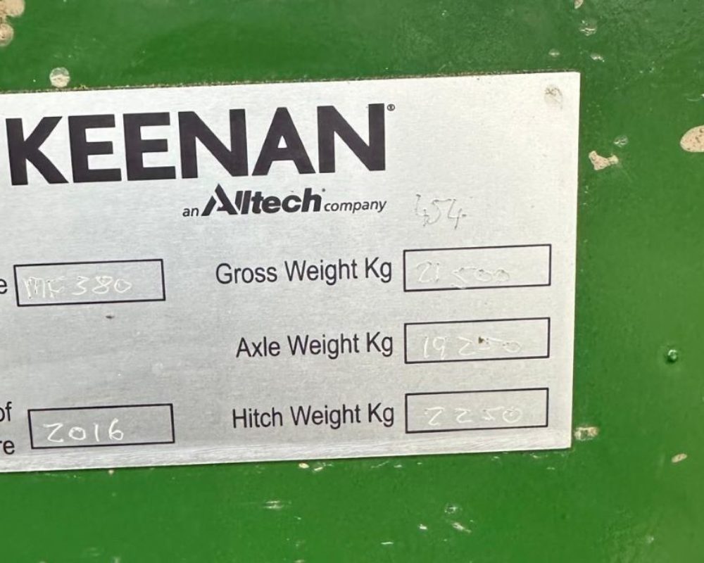 MISCELLANEOUS MECHFIBRE 380 KEENAN DIET MIXER