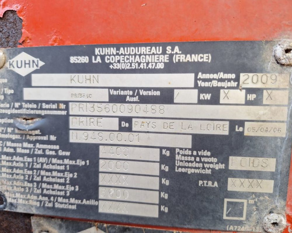 KUHN 3560 KUHN PRIMOR