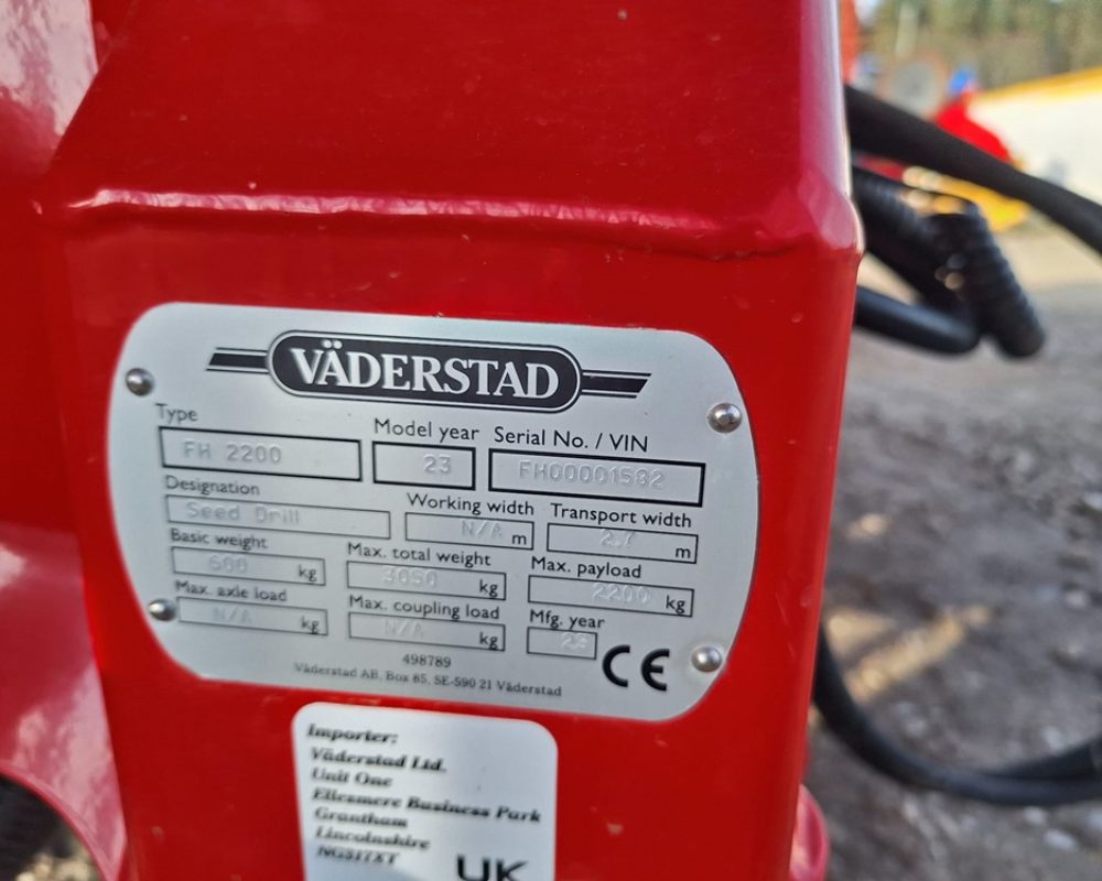 VADERSTAD FH-2200 VADERSTAD HOPPER