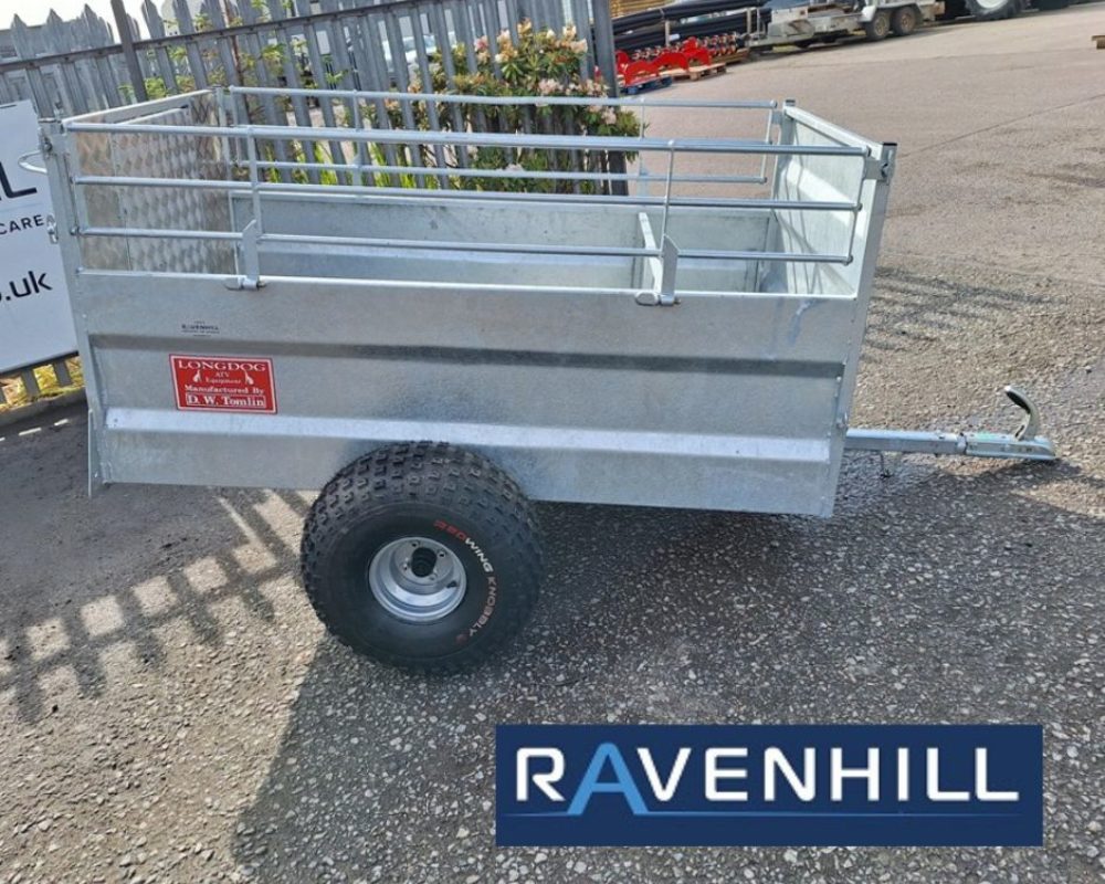 TOMLIN 1790 HO TOMLIN STOCK TRAILER