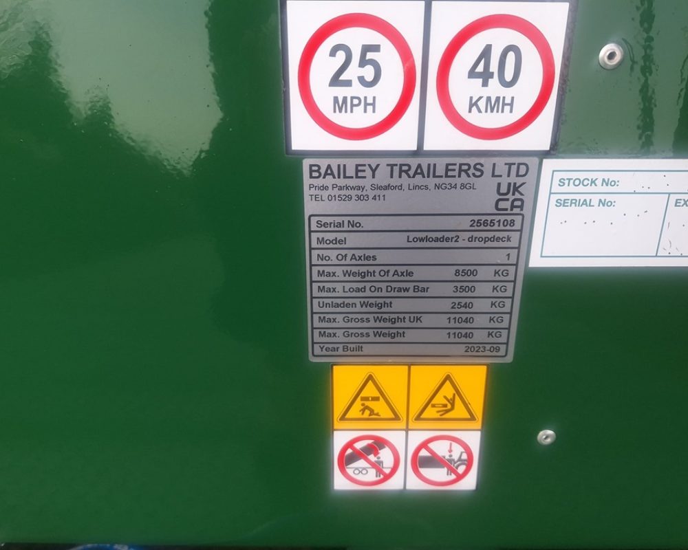 MISCELLANEOUS BAILEY LOW LOADER
