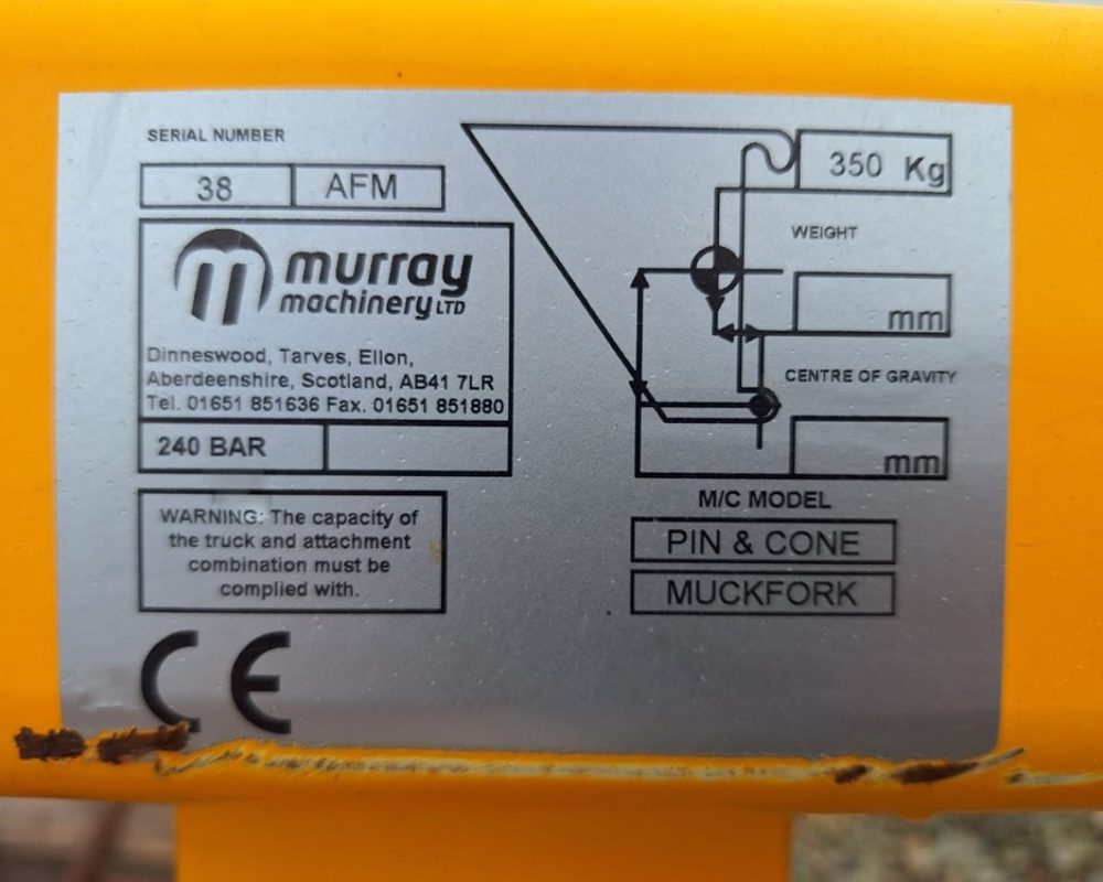 Miscellaneous 7'6" MURRAY MUCK FORK