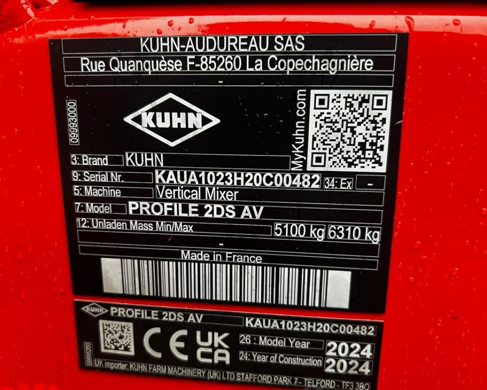 KUHN 18.2DS KUHN DEMO MIXER