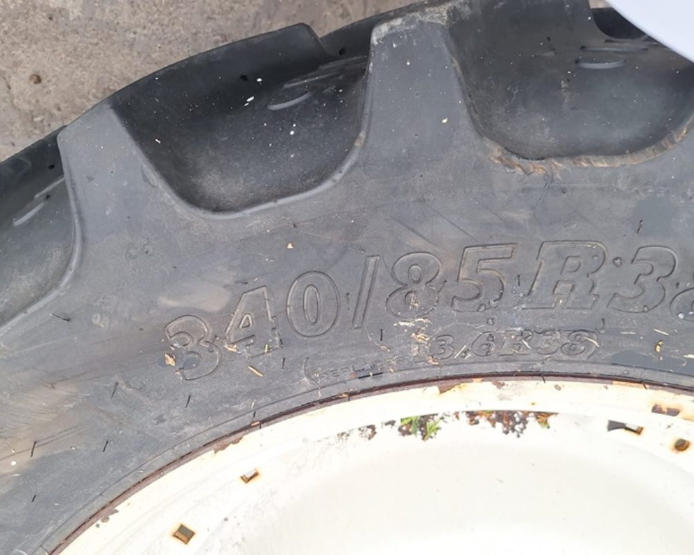 MISCELLANEOUS 340/85R38 REAR WHEELS & TYRES